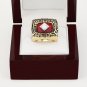 1975 CINCINNATI REDS World Series Championship Ring Size 10-13 With a nice wooden case