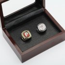 2PCS 1980 2008 PHILADELPHIA PHILLIES World Series Championship Ring Size 10-13 With wooden case
