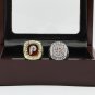 2PCS 1980 2008 PHILADELPHIA PHILLIES World Series Championship Ring Size 10-13 With wooden case