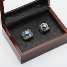 2PCS 1981 1988 LOS ANGELES DODGERS World Series Championship Ring Size 10-13 With wooden case