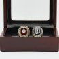 2PCS 1987 1991 MINNESOTA TWINS World Series Championship Ring Size 10-13 With wooden case