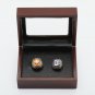 2PCS 1987 1991 MINNESOTA TWINS World Series Championship Ring Size 10-13 With wooden case