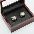 2PCS 1992 1993 TORONTO BLUE JAYS World Series Championship Ring Size 10-13 With wooden case