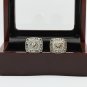 2PCS 1992 1993 TORONTO BLUE JAYS World Series Championship Ring Size 10-13 With wooden case