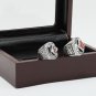 2PCS 2004 2007 BOSTON RED SOX World Series Championship Ring Size 10-13 With wooden case
