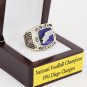 1994 Diego Chargers NFC Football Championship Ring Size 10-13 With a nice wooden case