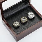 3pcs 1991 1992 2009 Pittsburgh Penguins Hockey Championship Ring Size 10-13 + wooden case