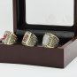 3 PCS 1995 2000 2003 New Jersey Devils Hockey Championship Ring Size 10-13 +wooden case