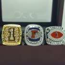 One Set 3 PCS 2008 Florida Gators BCS SEC and National championship ring 8-14 size