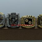 One Set 4 PCS 1991 1992 2009 2016 Pittsburgh Penguins Hockey Stanely Cup Championship rings 14 Size