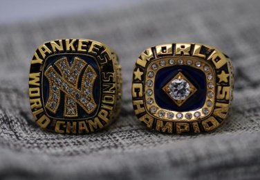 One Set 2 PCS 1977 1978 New York Yankees world series Championship Ring 8-14S MUNSON