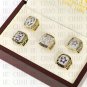 Team Logo case 5 PCS One Set 1971 1977 1992 1993 1995 Dallas Cowboys super bowl Ring 10-13 Size