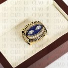 Team Logo wooden case 1990 New York Giants super bowl Ring 10-13 Size to choose