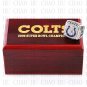 Team Logo wooden case 2006 Indianapolis Colts super bowl Ring 10-13 Size to choose