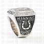 Team Logo wooden case 2006 Indianapolis Colts super bowl Ring 10-13 Size to choose