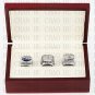 Team Logo wooden case One Set 3 PCS 2005 2013 2014 Seattle Seahawks super bowl Rings 10-13 Size