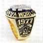 1977 New York Yankees MLB Championship Ring 10-13 Size with Logo wooden box