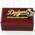 1988 LOS ANGELES DODGERS MLB Championship Ring 10-13 Size with Logo wooden box
