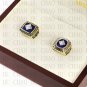 One Set 1981 1988 LOS ANGELES DODGERS MLB Championship Ring 10-13 Size with Logo wooden box