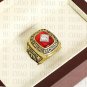 1982 St. Louis Cardinals MLB Championship Ring 10-13 Size with Logo wooden box