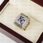 2015 Kansas City Royals MLB Championship Ring 10-13 Size with Logo wooden box