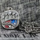 2016 2017 New England Patriots NFL championship Necklace with a steel chain