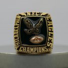 1980 PHILADELPHIA EAGLES NFC Football Championship Ring Size 8-14S copper version