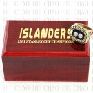 1981 New York Islanders NHL Hockey Championship Ring 10-13 Size with Logo wooden box