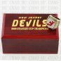 2000 New Jersey Devils NHL Hockey Championship Ring 10-13 Size with Logo wooden box