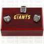 Set 3 pcs 2010 2012 2014 San Francisco Giants MLB Championship Ring 10-13S +Logo wooden box