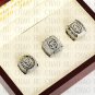 Set 3 pcs 2010 2012 2014 San Francisco Giants MLB Championship Ring 10-13S +Logo wooden box