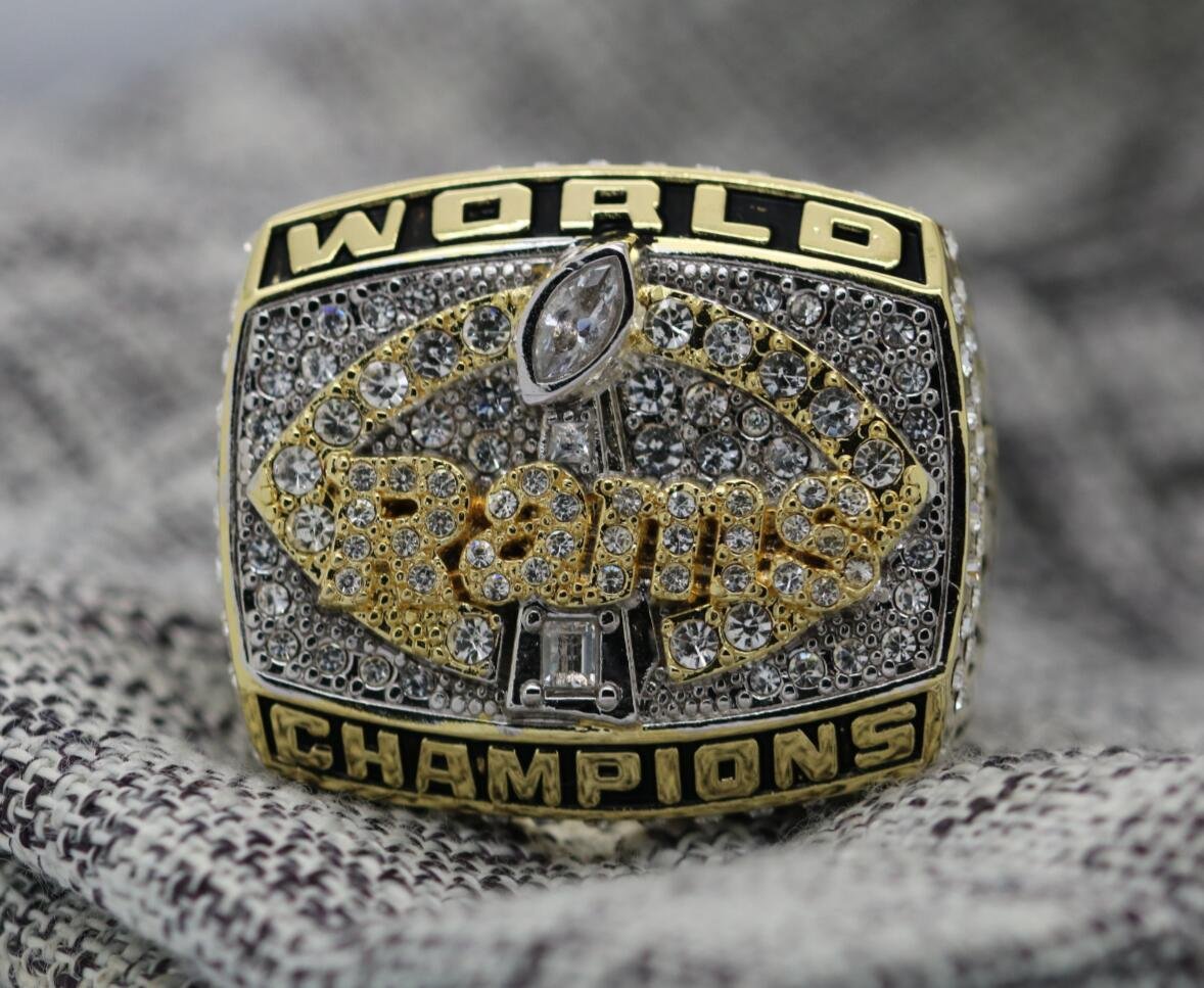 1999 St Louis Rams super bowl Championship Ring 814S copper solid