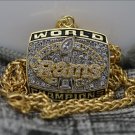 1999 St Louis Rams super bowl Championship necklace copper version with a 23inch chain