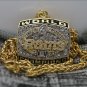 1999 St Louis Rams super bowl Championship necklace copper version with a 23inch chain
