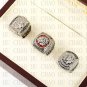3pcs Set 2010 2013 2015 Chicago Blackhawks Hockey championship Rings 10-13S+ Logo wooden box
