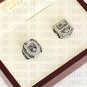 Set 2 PCS 2012 2014 Los Angeles La Kings Hockey championship Rings 10-13S+ Logo wooden box
