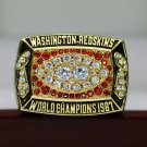 1987 Washington Redskins super bowl Championship Ring 8-14 Size copper version