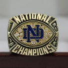1988 Notre Dame Fighting Irish Football NCAA National championship ring 8-14S copper solid