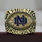 1988 Notre Dame Fighting Irish Football NCAA National championship ring 8-14S copper solid