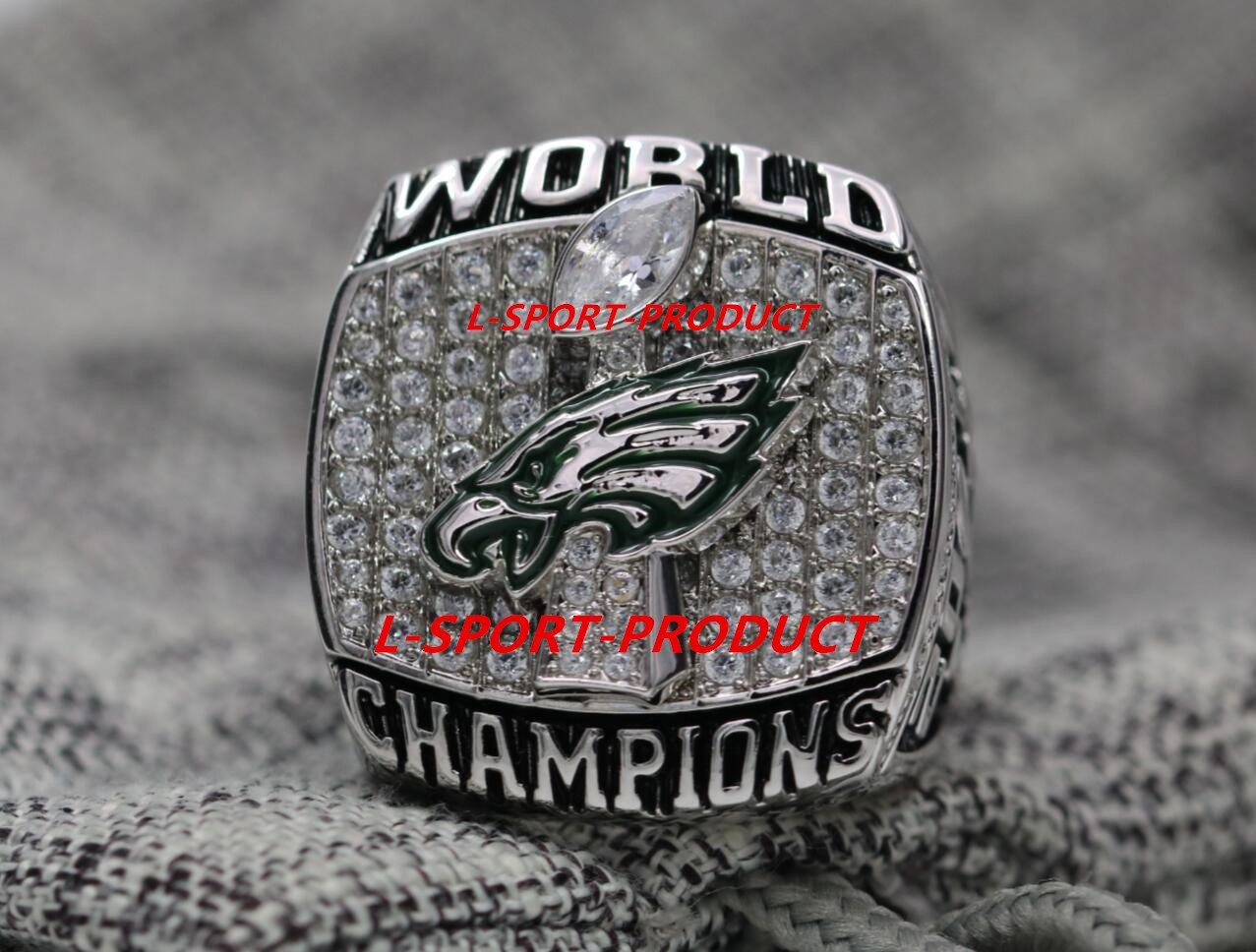 2018 PHILADELPHIA EAGLES SUPER BOWL LII Championship Ring 814 Size