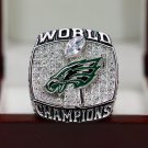 2018 PHILADELPHIA EAGLES SUPER BOWL LII Championship Ring 8-14 Size Foles Name