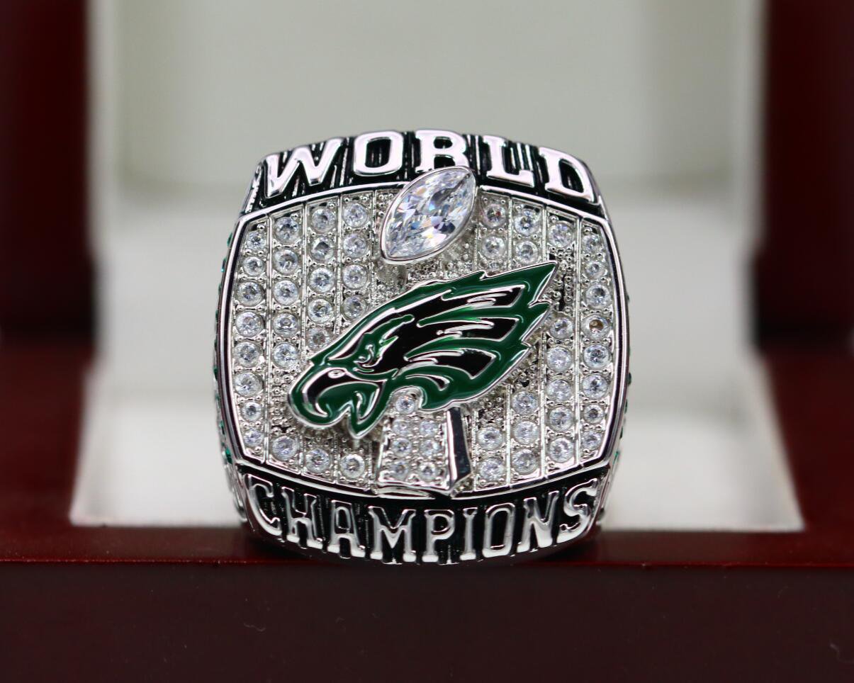 2018 PHILADELPHIA EAGLES SUPER BOWL LII Championship Ring 13 Size For FOLES