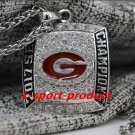 2017 2018 Georgia Bulldogs SEC NCAA National Championship Necklace +22 Incha Chain