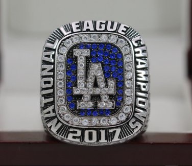 OFFICAL 2017 2018 Los Angeles Dodgers NL world Championship Ring 8S US COPPER