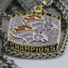 1998 Denver Broncos super bowl championship necklace with 22 inch chain8