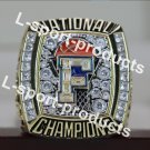 2006 Florida Gators NCAA National Basketball championship ring 8-14S copper solid