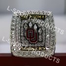 2018 2019 Oklahama sooners Big 12 NCAA National Championship Ring 8-14S