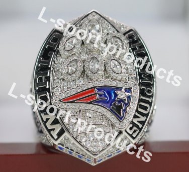 Offical 2018 2019 New England Patriots super bowl championship Ring 7-15S