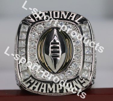2019 Clemson Tigers NCAA CFP National Championship Ring 8-14S
