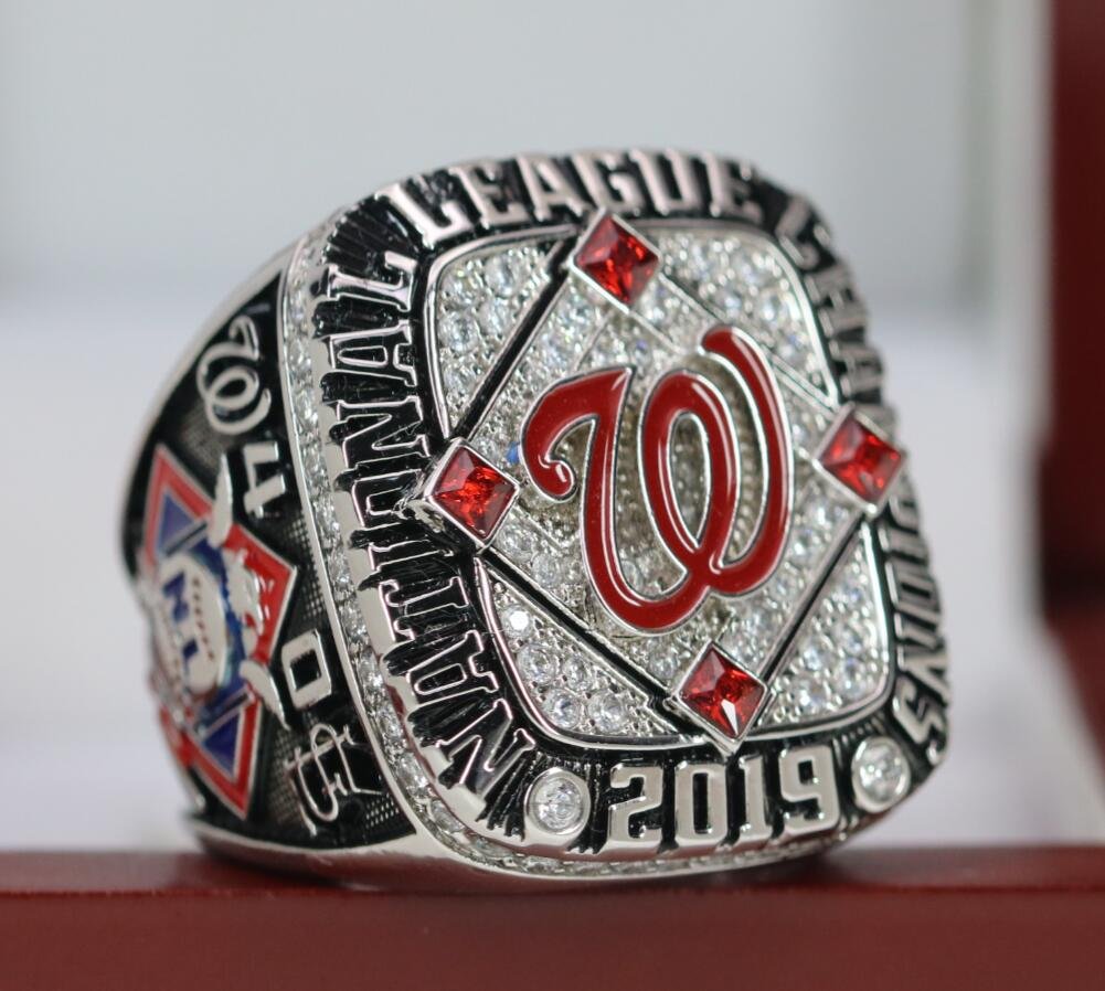 2019 Washington Nationals NL World Series Championship ring Fan ring 715S